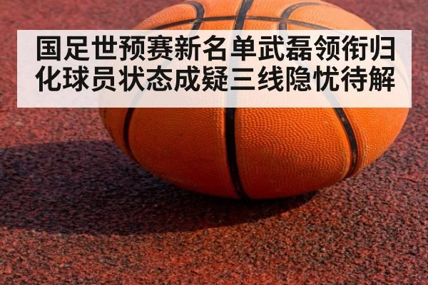 国足世预赛新名单武磊领衔归化球员状态成疑三线隐忧待解